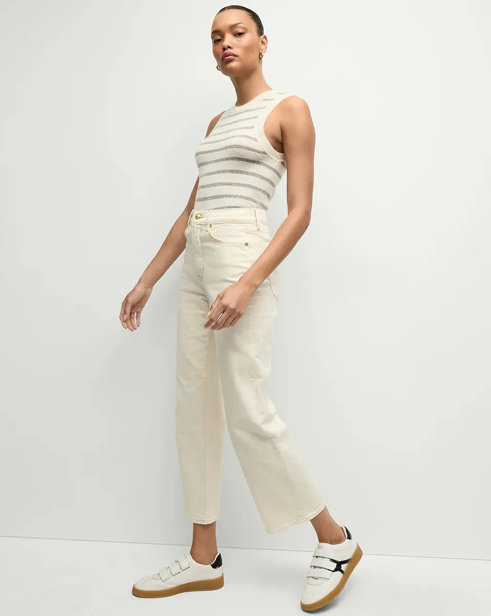 VERONICA BEARD DYLAN ANKLE HIGH RISE STRAIGHT