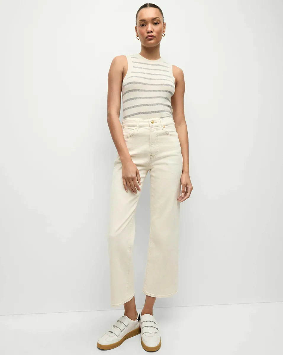 VERONICA BEARD DYLAN ANKLE HIGH RISE STRAIGHT