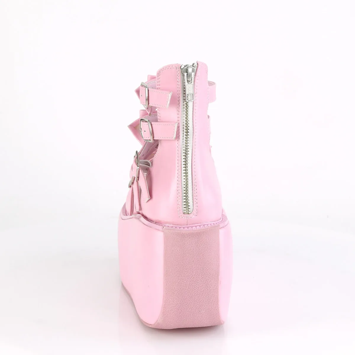 VIOLET-45  Baby Pink Vegan Leather