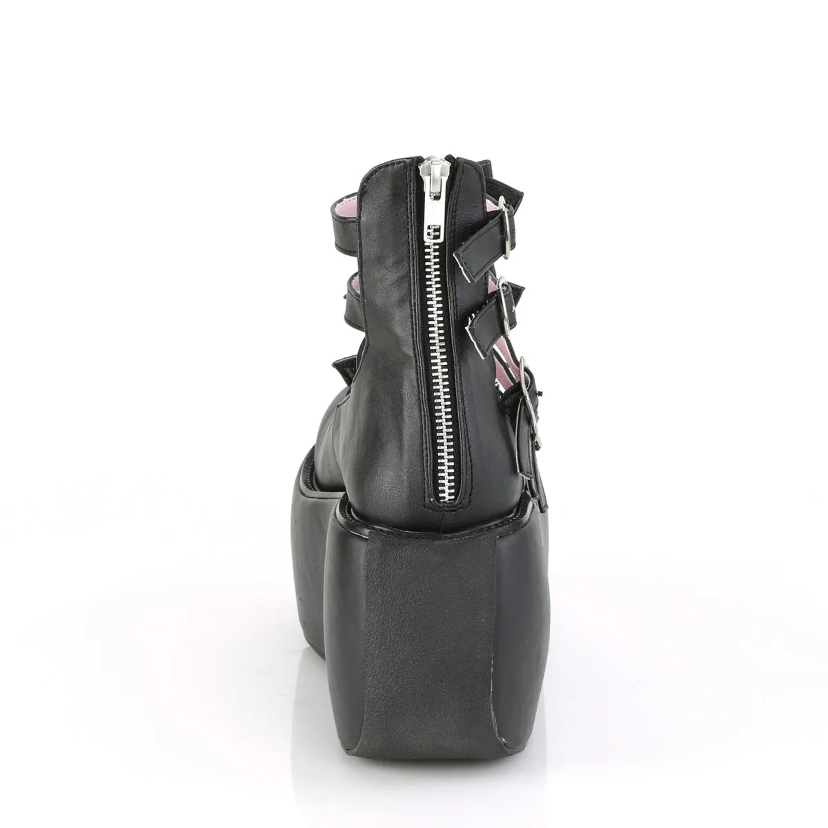 VIOLET-45  Black Vegan Leather