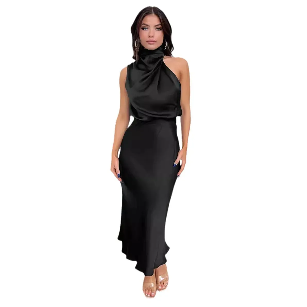 VIVIAN | Bodycon Elegant Maxi Dress.