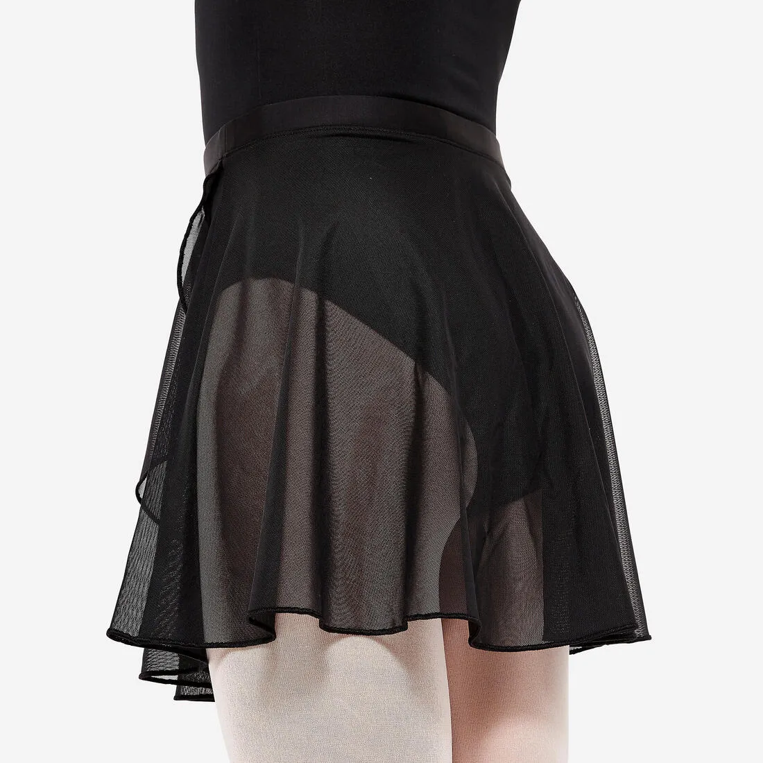 Voile Ballet Skirt - Black