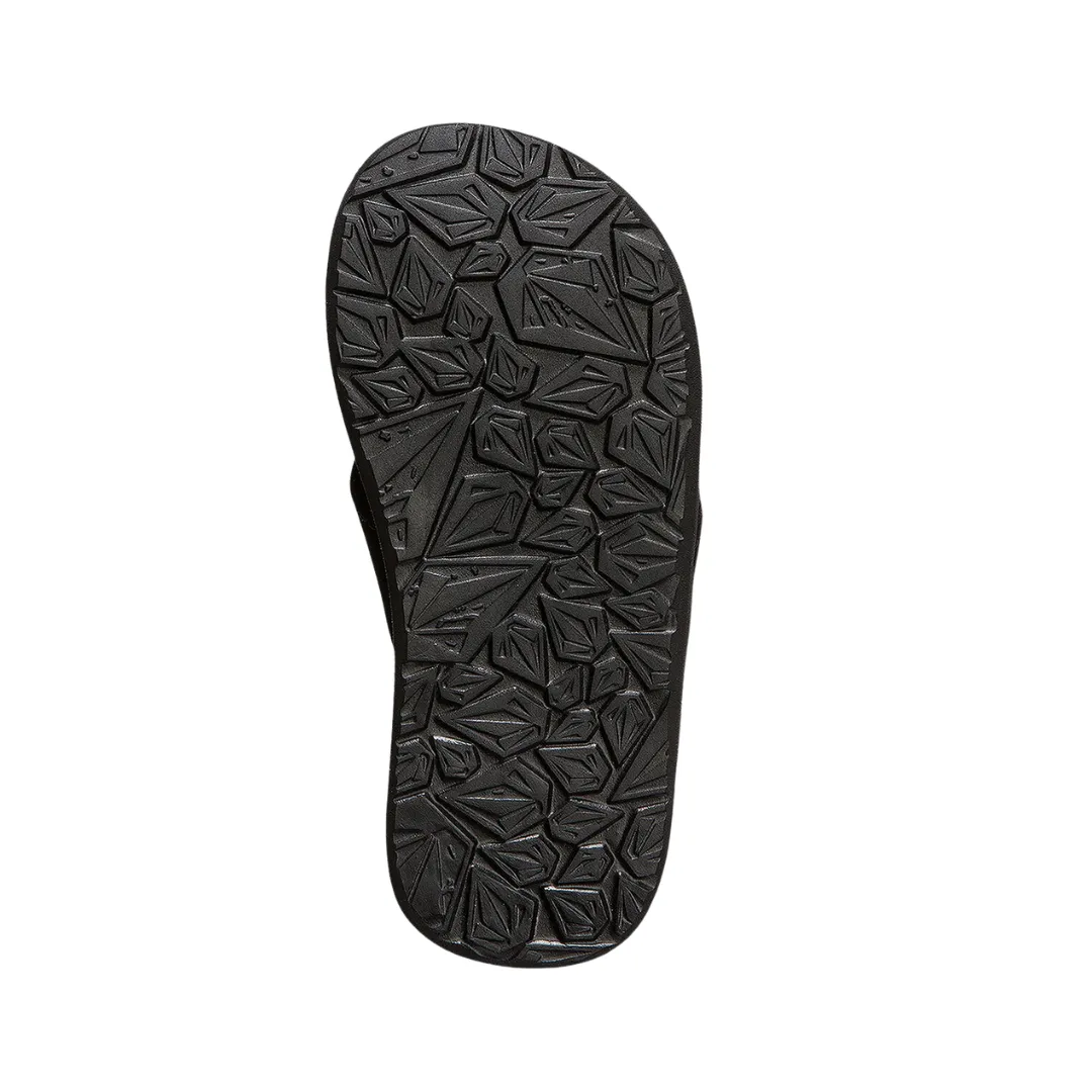 Volcom Recliner Little Youth Sandals - Black White