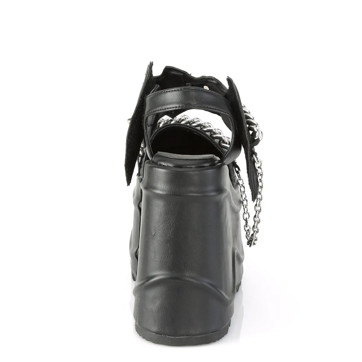 WAVE-20  Black Vegan Leather
