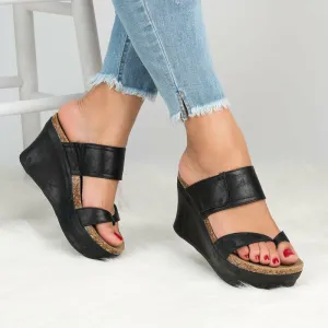 Wedge Flip-Flop Sandals