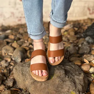 Whispers Sandals - Tan