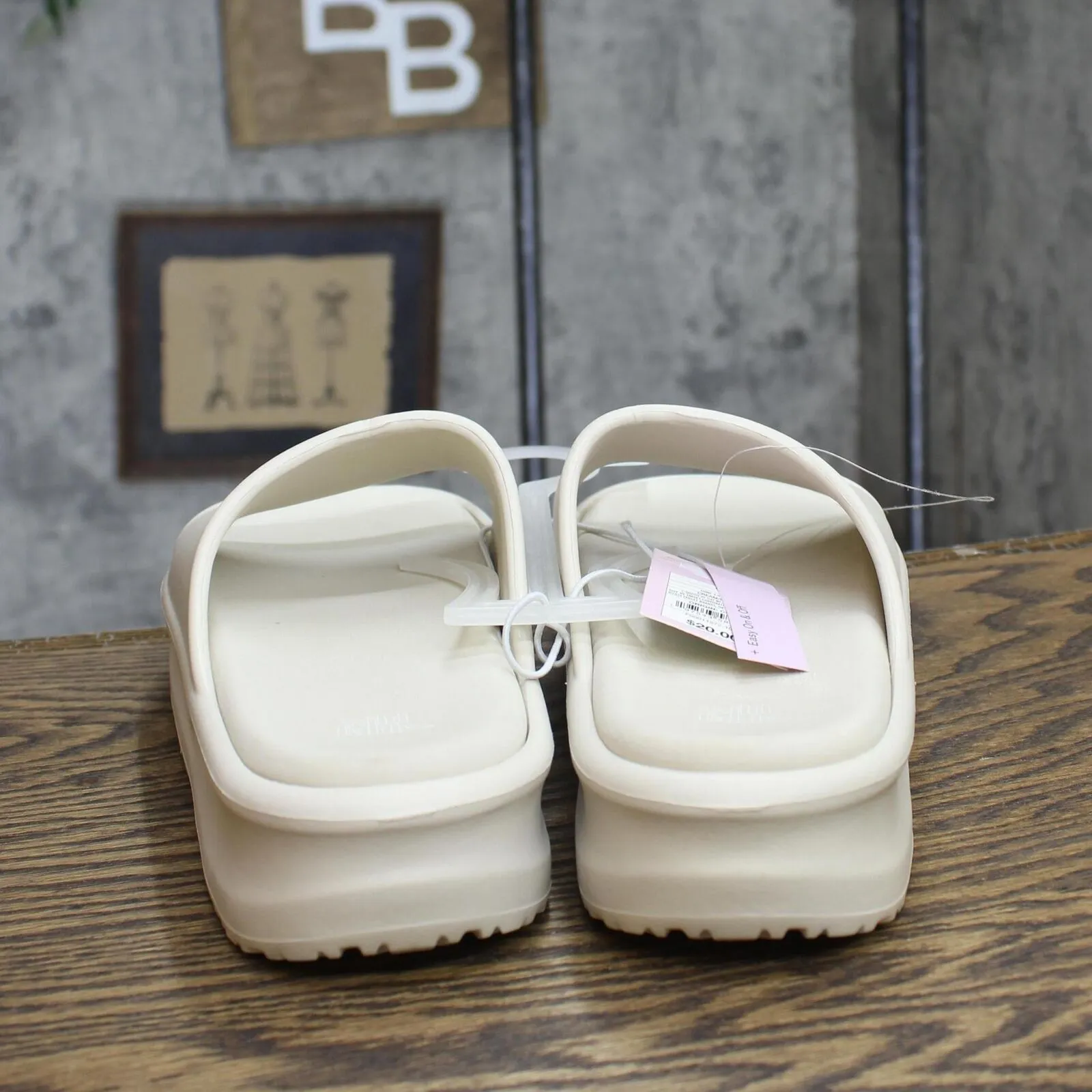 Wild Fable Womens Laney EVA Platform Sandals 89258971 Cream Off White 8M