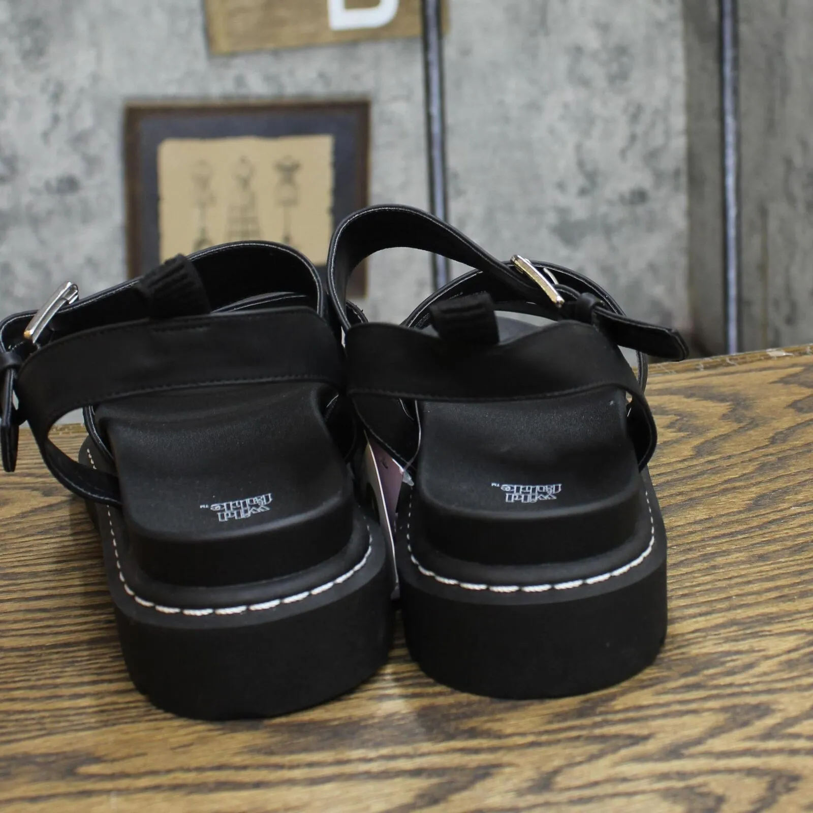 Wild Fable Womens Thalia Lug Slide Sandals 89529859 Black 11M