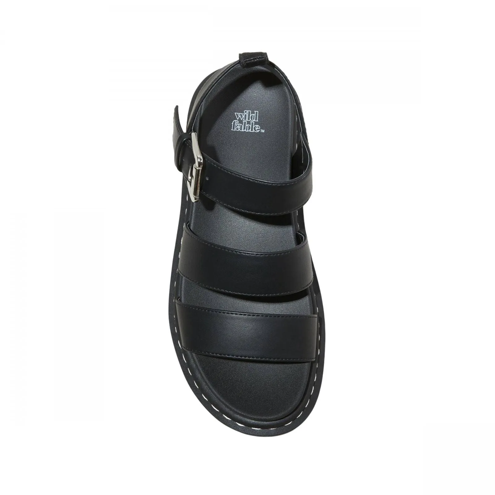 Wild Fable Womens Thalia Lug Slide Sandals 89529859 Black 11M