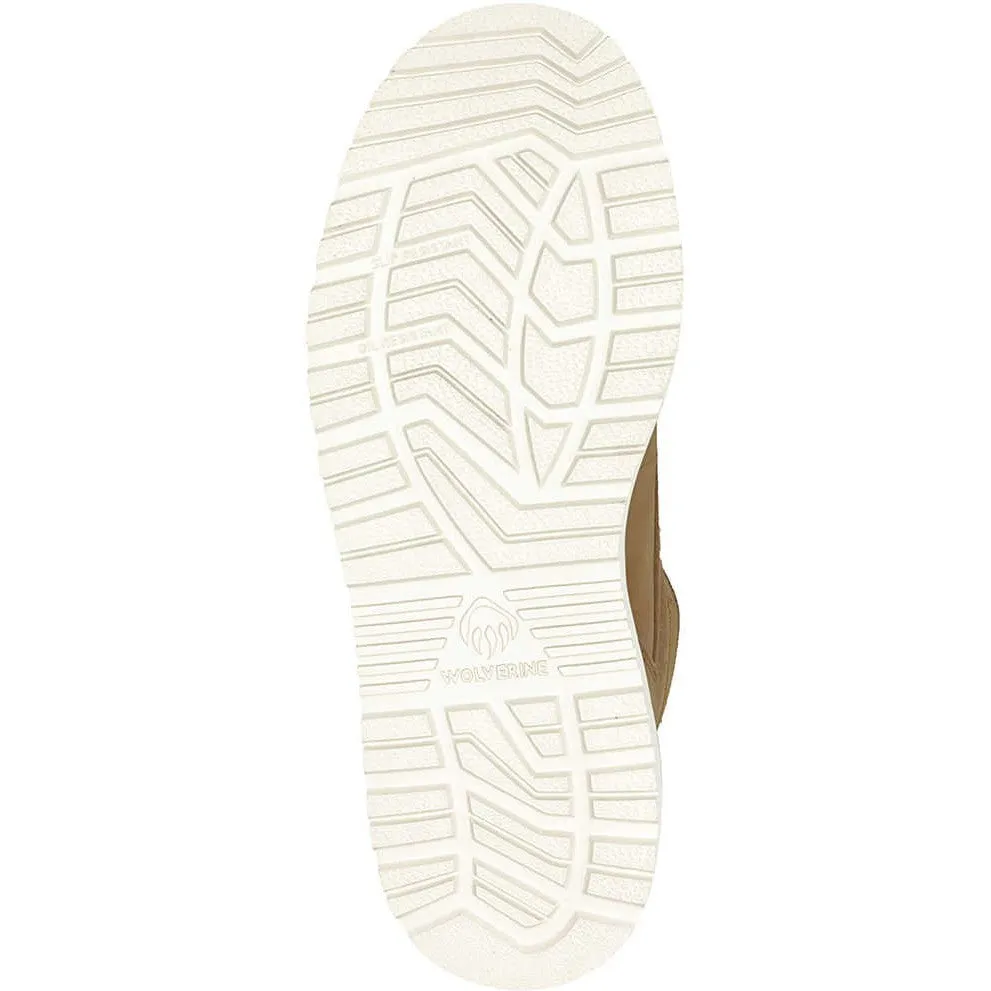 Wolverine Men's Trade 6" Comp Toe Wedge Unlined Work Boot- Tan- W241055