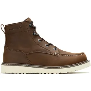 Wolverine Men's Trade 6" Soft Toe Wedge Unlined Work Boot- Brown- W240012