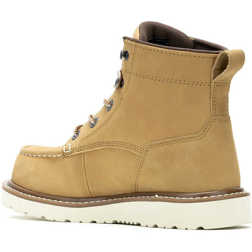 Wolverine Women's Trade Wedge Unlined 6" Comp Toe Work Boot- Sand- W241059