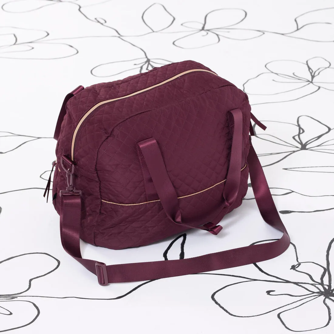 Women's Dance Bag - Burgundy