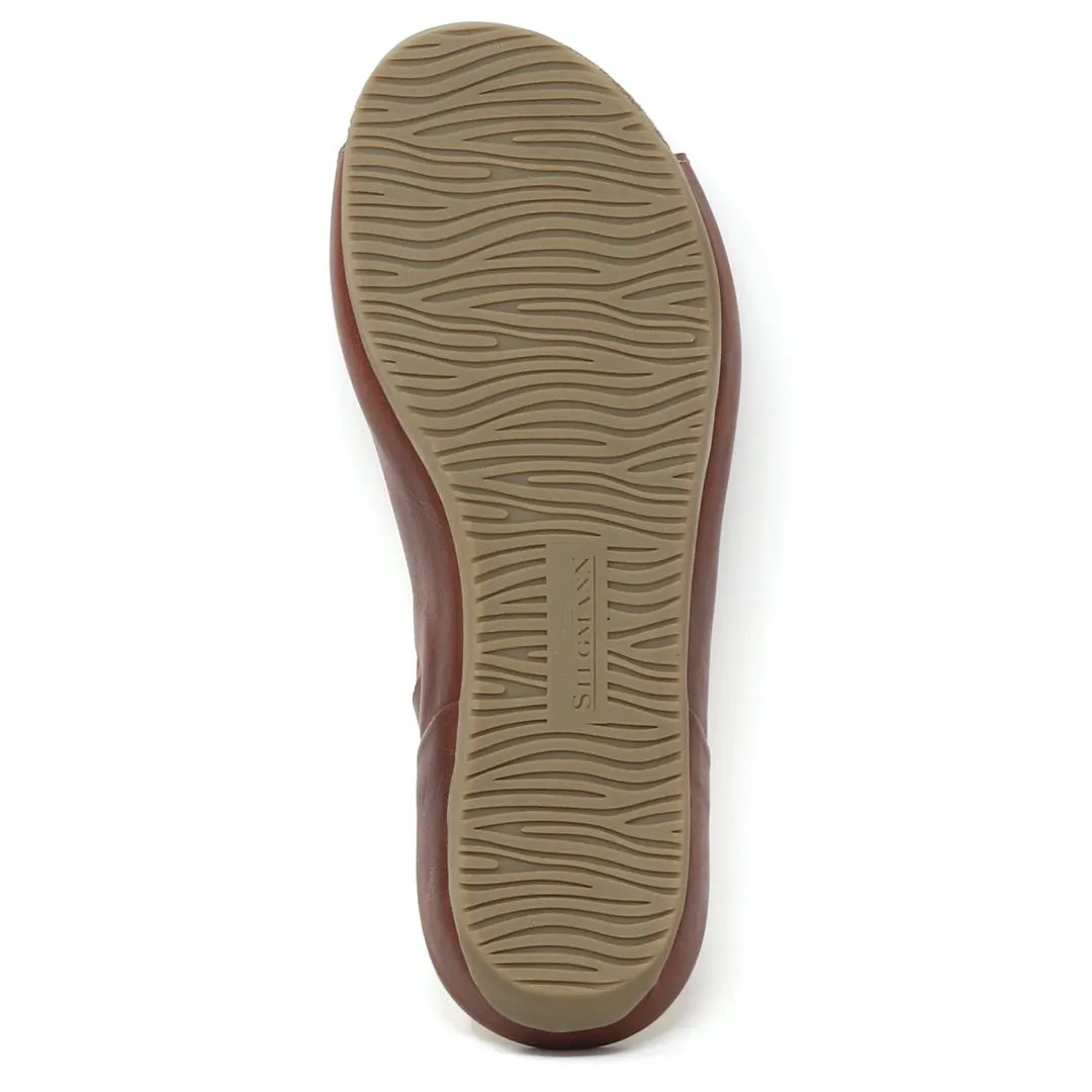 Women's Mia Leather Slide Sandal