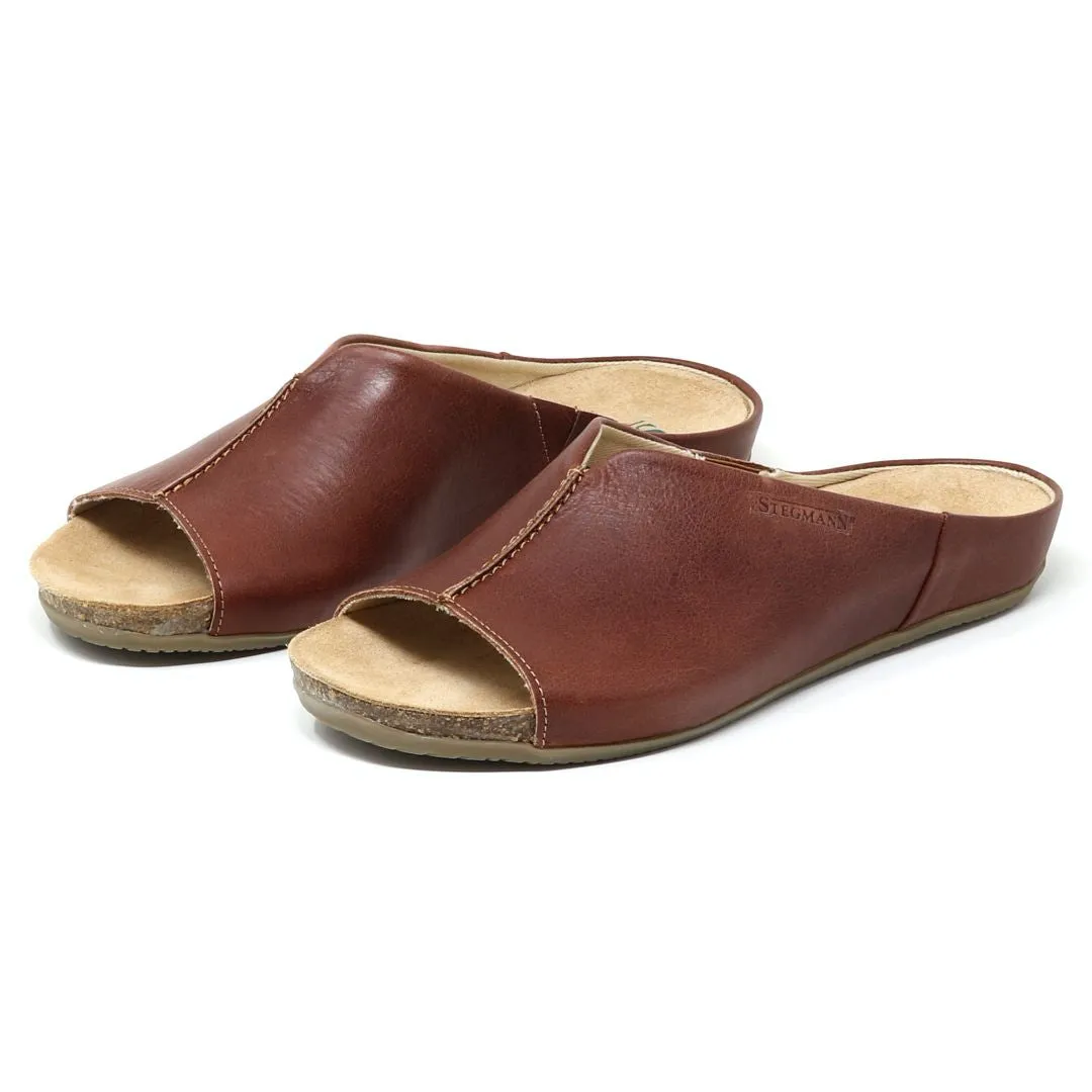 Women's Mia Leather Slide Sandal