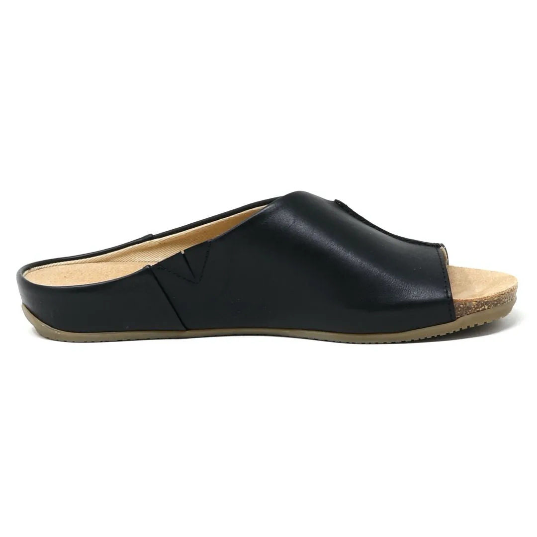Women's Mia Leather Slide Sandal