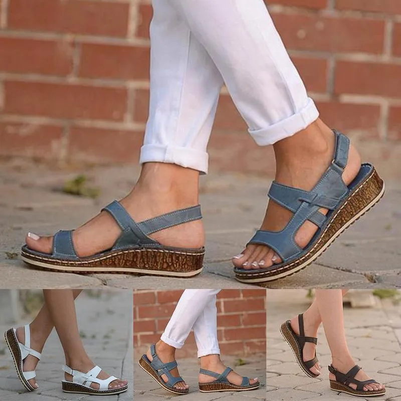 Women's Open toe Wedge Heel Sandals