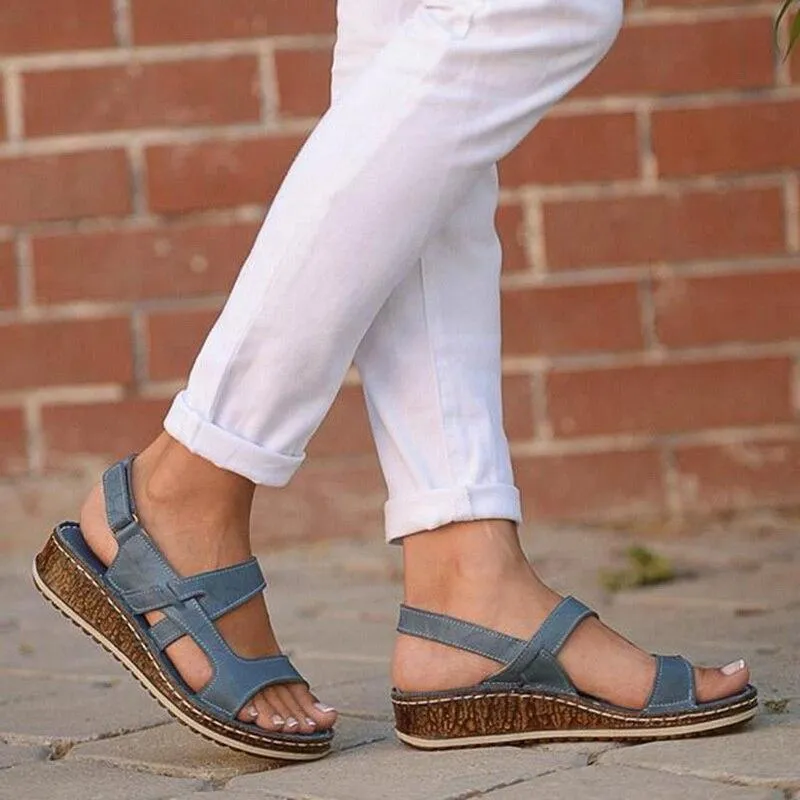 Women's Open toe Wedge Heel Sandals