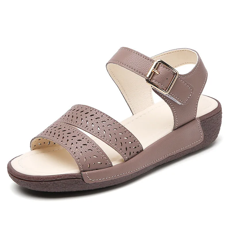 Womens Platform Wedge Sandals with Adjustable Strap Summer Shoes