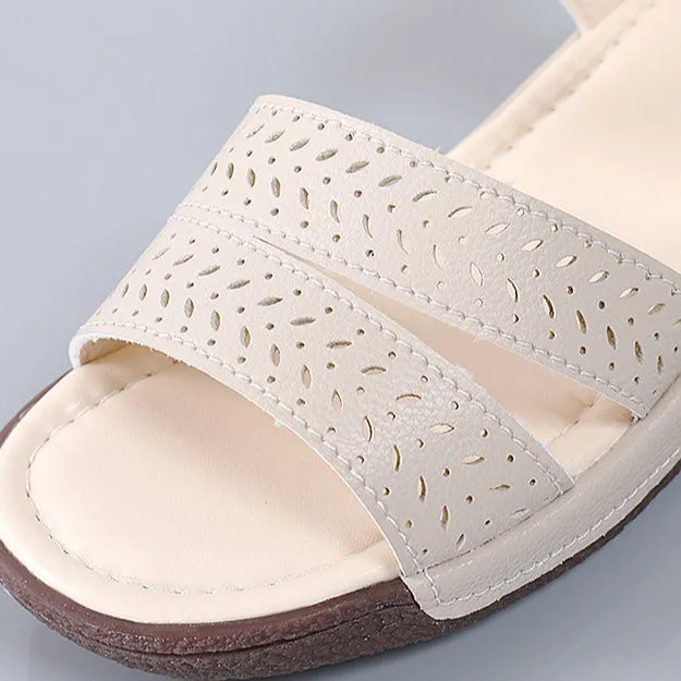 Womens Platform Wedge Sandals with Adjustable Strap Summer Shoes