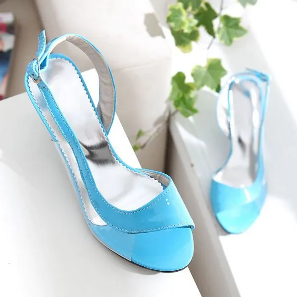 Women's Transparent Open Toe High Heel Sandals