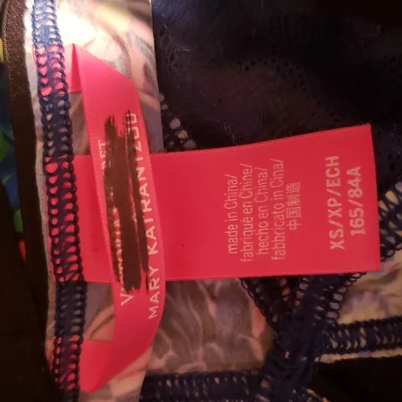 XS Size Victoria's Secret x Mary Katrantzou teddy lingerie blue floral sexy!